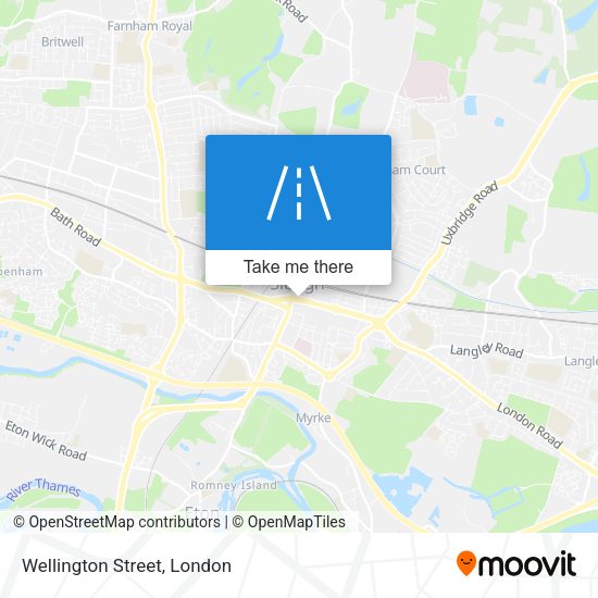 Wellington Street map