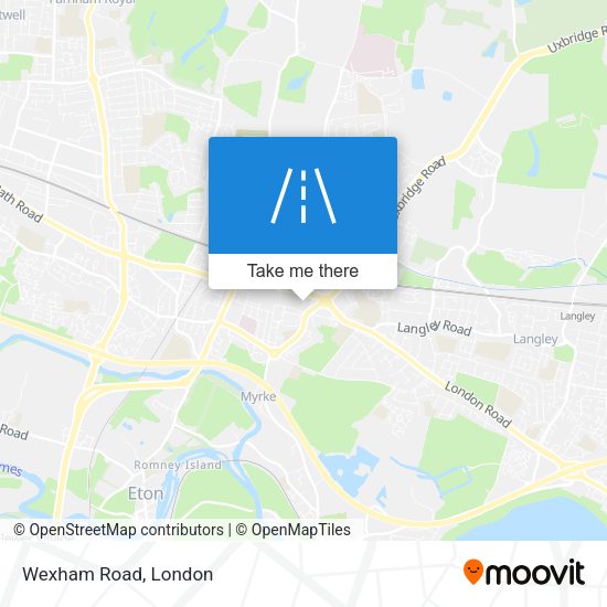 Wexham Road map
