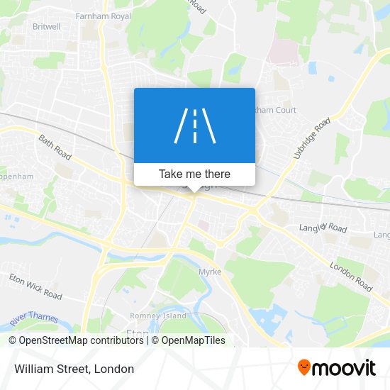 William Street map