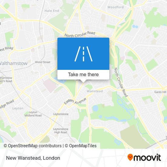 New Wanstead map