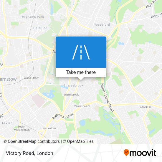 Victory Road map