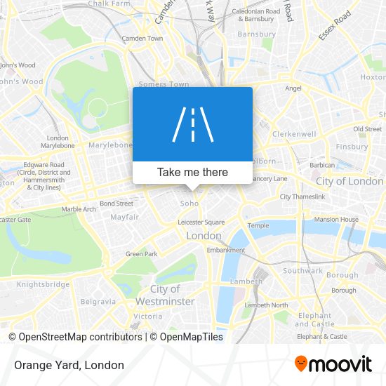 Orange Yard map