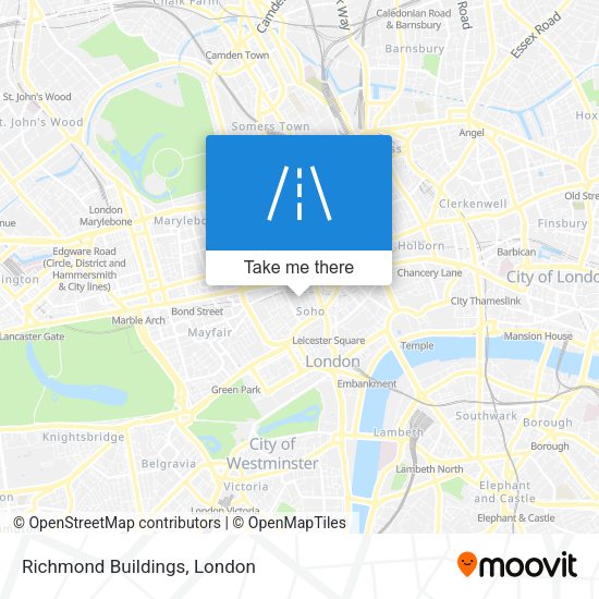Richmond Buildings map