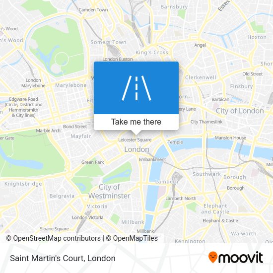 Saint Martin's Court map