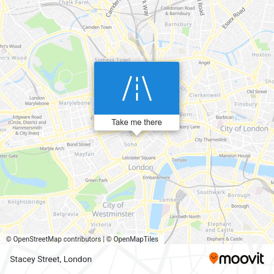 Stacey Street map
