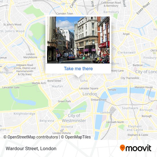 Wardour Street London Map How To Get To Wardour Street In Soho By Train, Bus Or Tube?