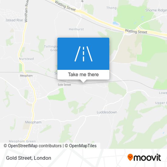 Gold Street map