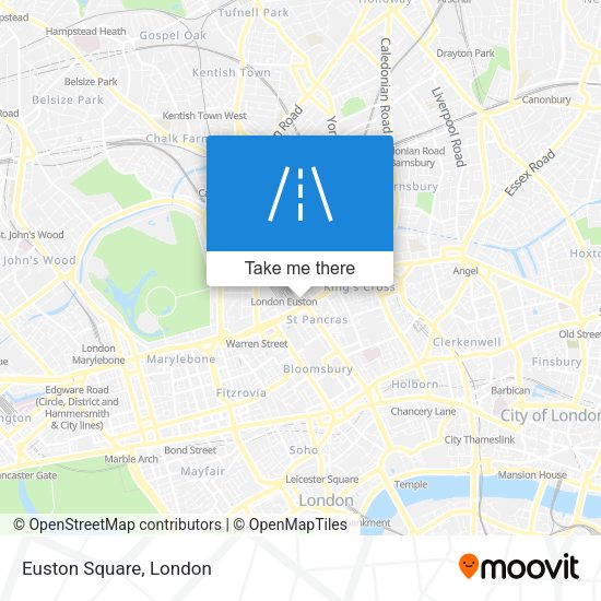 Euston Square map