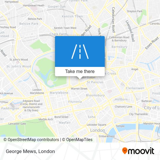 George Mews map