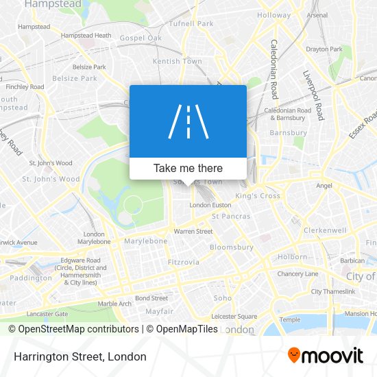Harrington Street map
