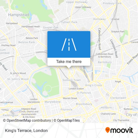 King's Terrace map