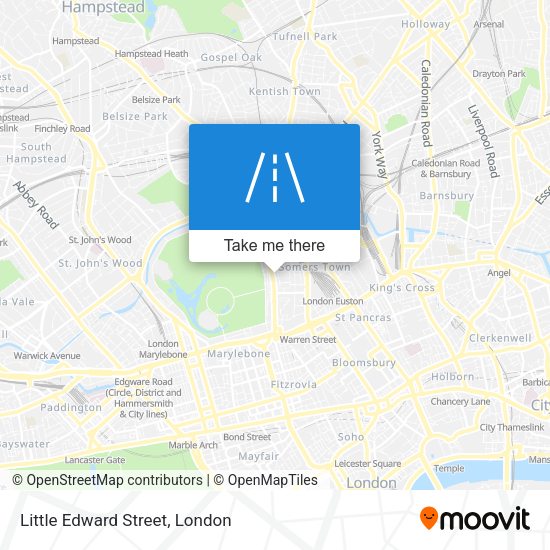 Little Edward Street map