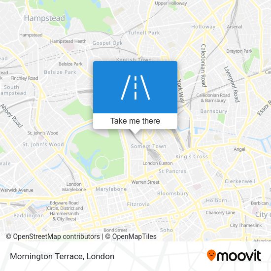 Mornington Terrace map