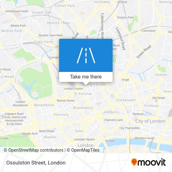 Ossulston Street map