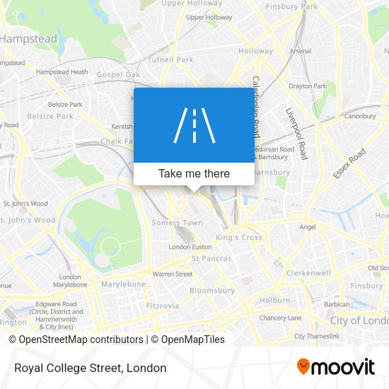 Royal College Street map