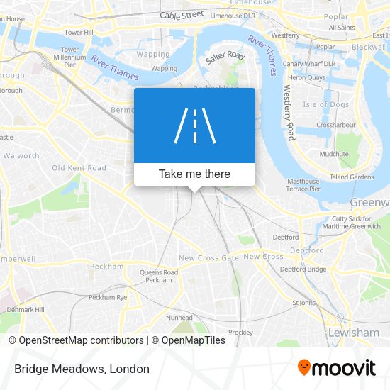 Bridge Meadows map