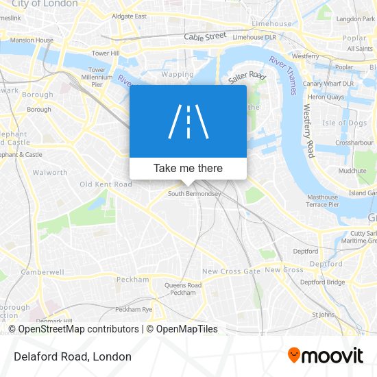 Delaford Road map