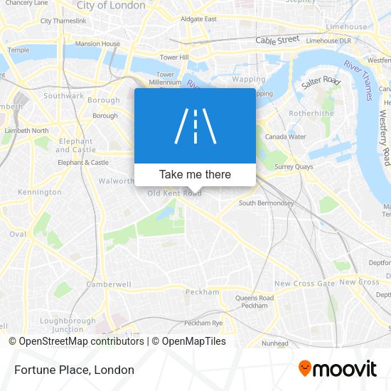 Fortune Place map