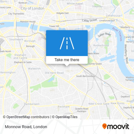 Monnow Road map