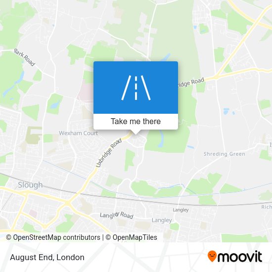 August End map
