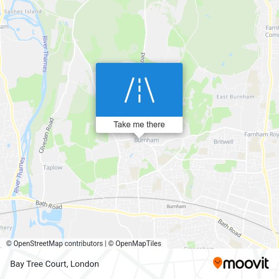 Bay Tree Court map