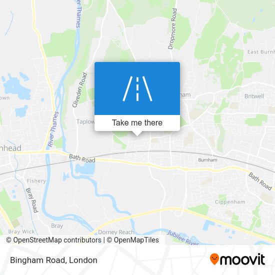 Bingham Road map