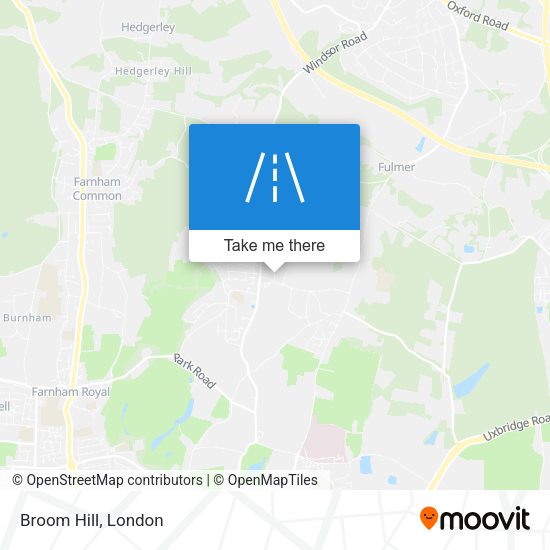 Broom Hill map