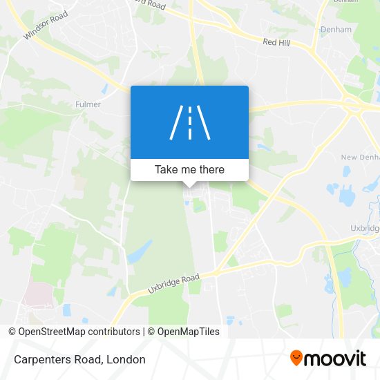 Carpenters Road map