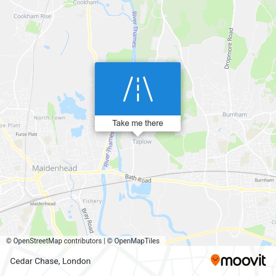 Cedar Chase map