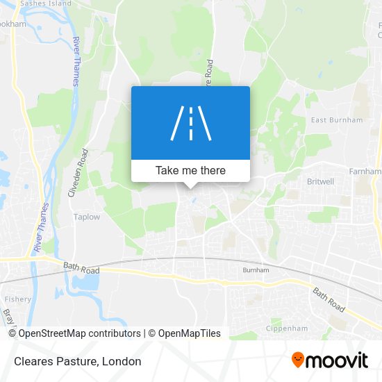 Cleares Pasture map