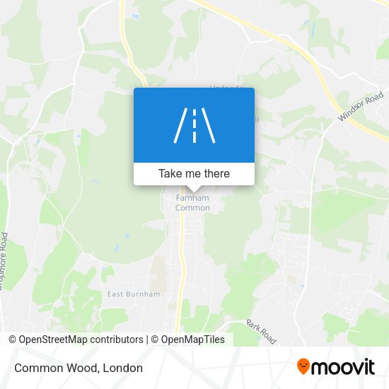 Common Wood map