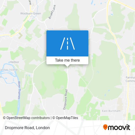 Dropmore Road map