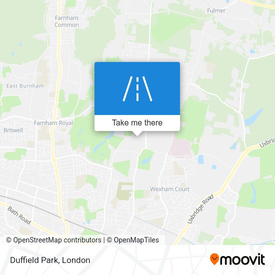 Duffield Park map