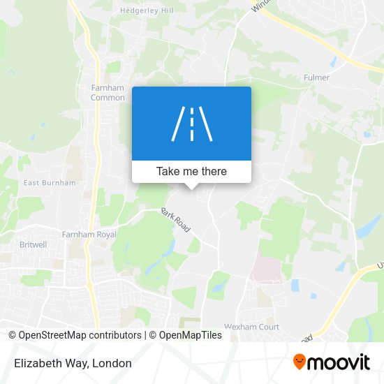 Elizabeth Way map