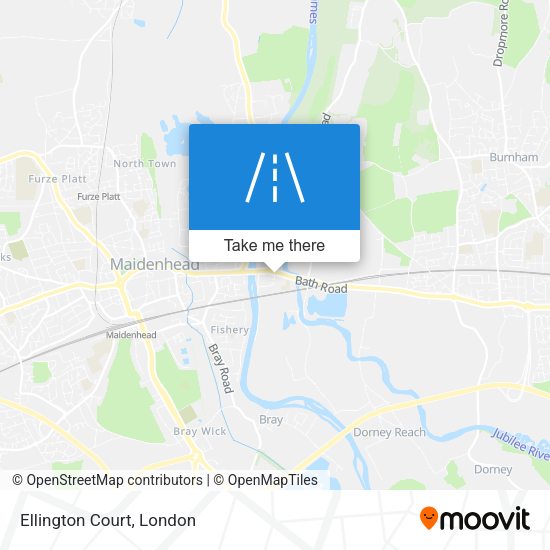 Ellington Court map