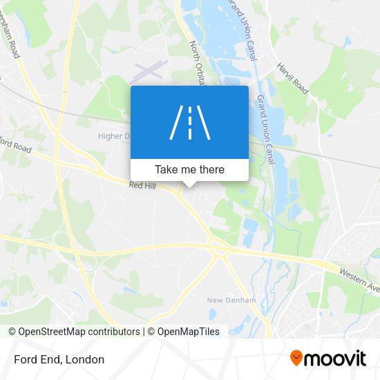 Ford End map