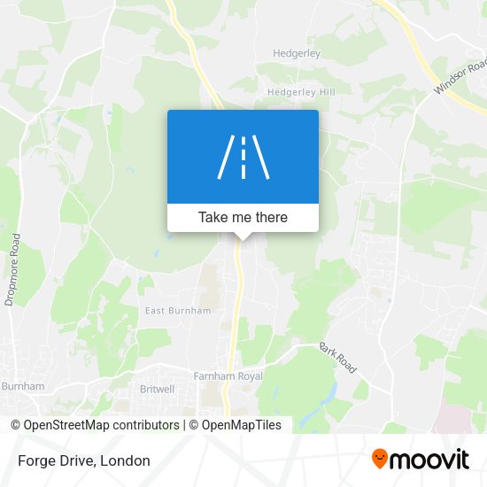 Forge Drive map
