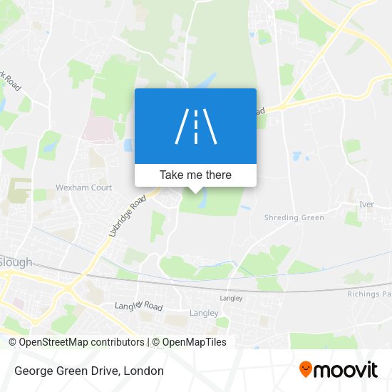 George Green Drive map