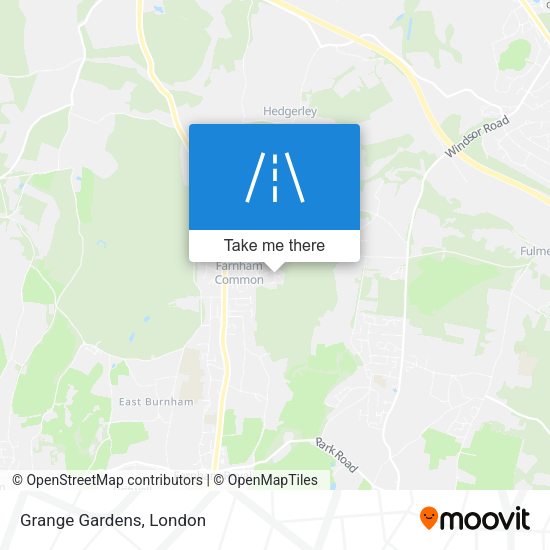 Grange Gardens map