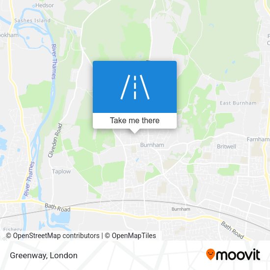 Greenway map