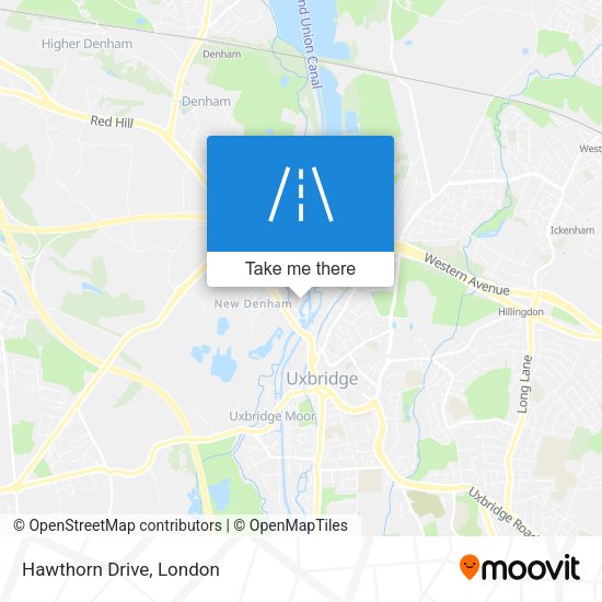 Hawthorn Drive map