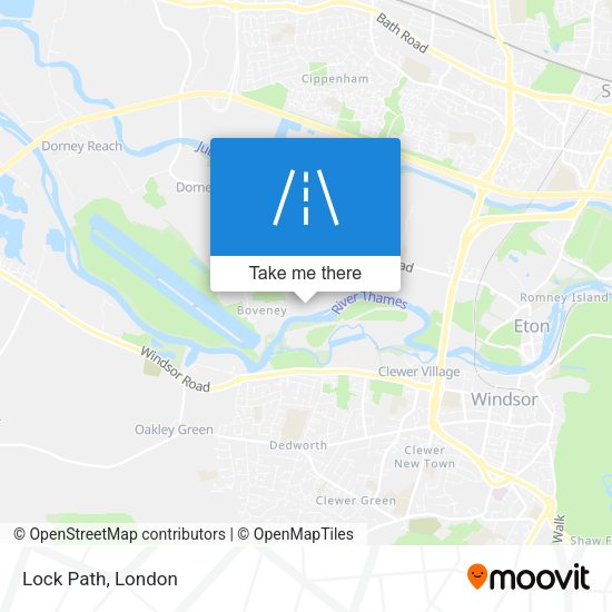 Lock Path map