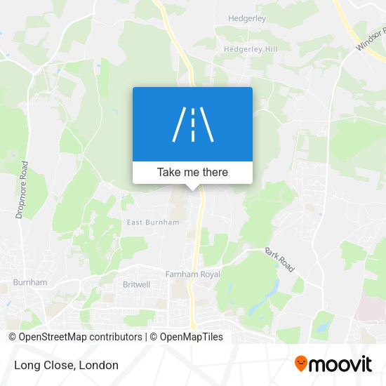 Long Close map