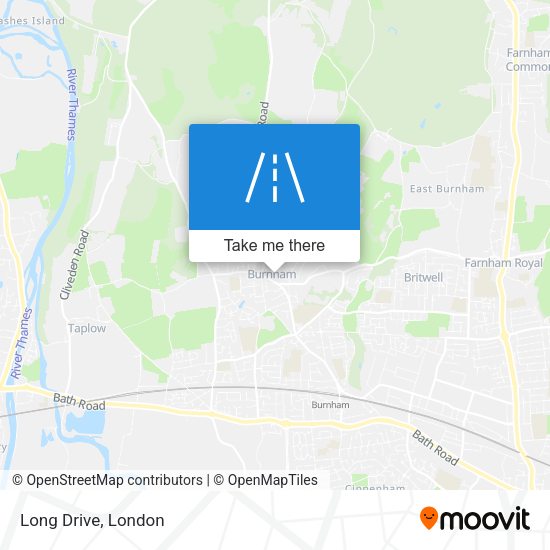 Long Drive map