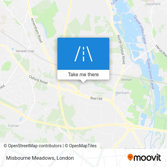 Misbourne Meadows map