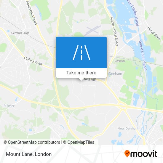 Mount Lane map