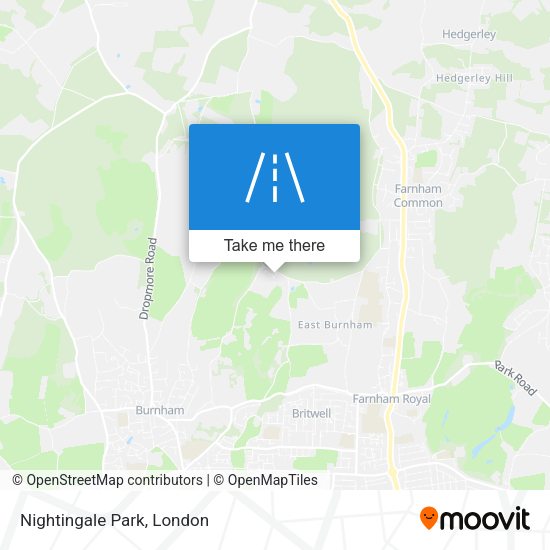 Nightingale Park map