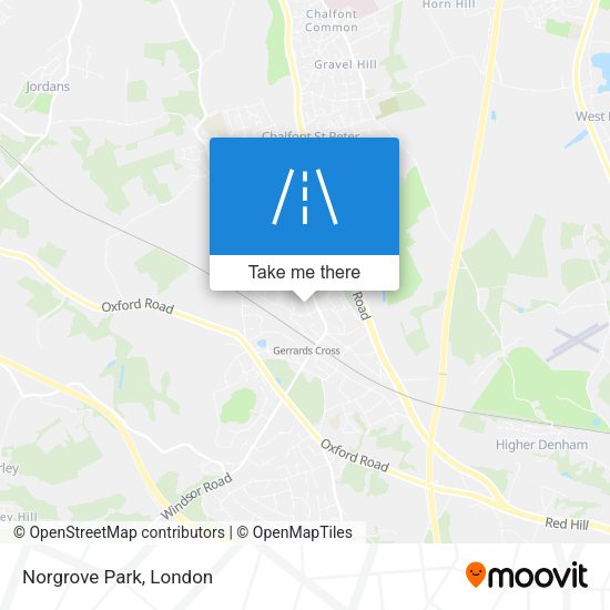 Norgrove Park map