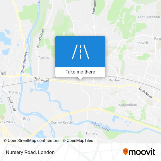 Nursery Road map