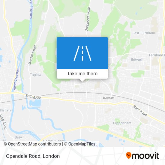Opendale Road map